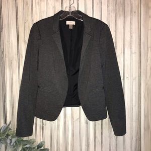 Loft Open Front Knit Blazer
